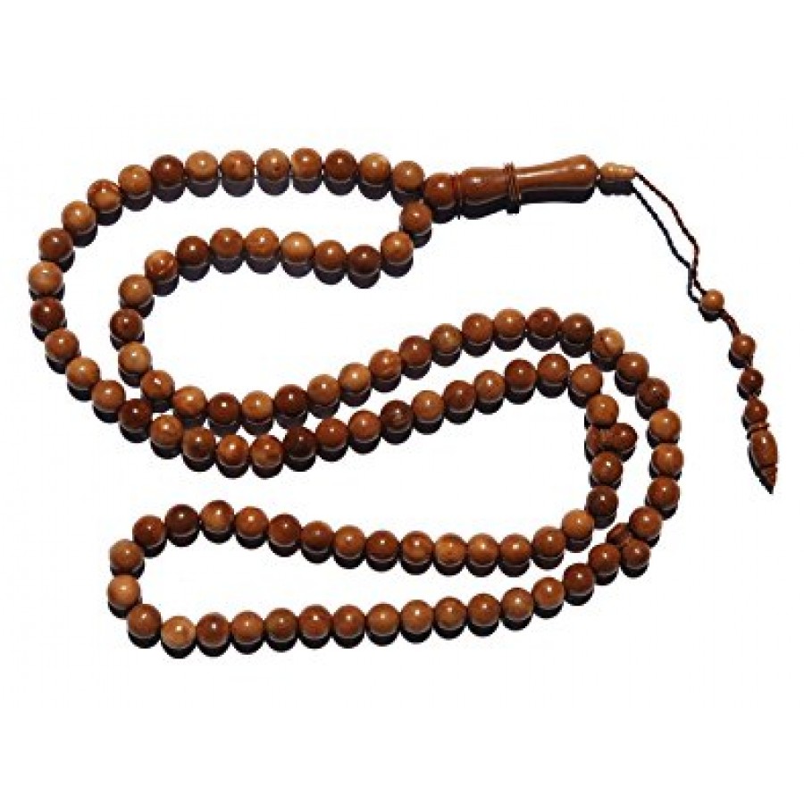 100 Beads Egyptian Koka, Kundi/Wooden Beads Tasbih / Zikr Tasbih TS-21-2